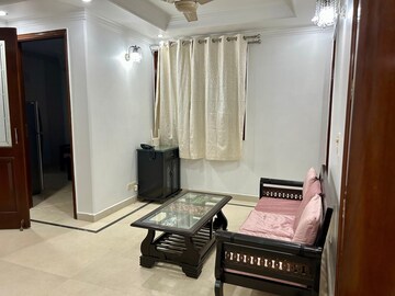 Living Room in 3 BHK Builder Floor at Defence Colony – for Rent