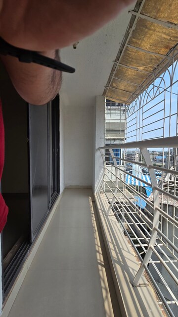 Balcony in 1 BHK Apartment at JS Bal Ganesh Tower, Naupada – for Sale