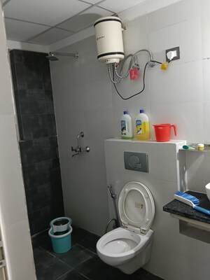 Attached Bathroom in 2 BHK Apartment at Windlass River Valley, Harrawala – for Rent