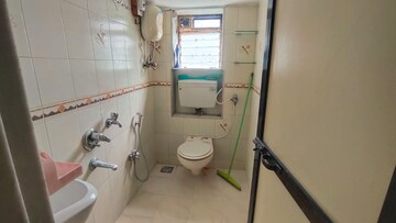 Bathroom in 1 BHK Apartment at Sumitra Sadan Vile Parle West, Vile Parle West – for Rent