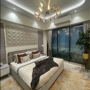 Bedroom in 3 BHK Apartment at Mahalaxmi Arch, Mahalaxmi Racecourse – for Sale