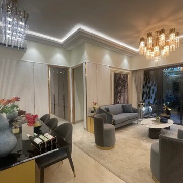 Living Room in 3 BHK Apartment at Mahalaxmi Arch, Mahalaxmi Racecourse – for Sale