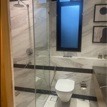 Bathroom in 3 BHK Apartment at Mahalaxmi Arch, Mahalaxmi Racecourse – for Sale