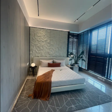 Master Bedroom in 3 BHK Apartment at Mahalaxmi Arch, Mahalaxmi Racecourse – for Sale