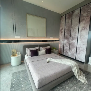 Bedroom in 3 BHK Apartment at Mahalaxmi Arch, Mahalaxmi Racecourse – for Sale
