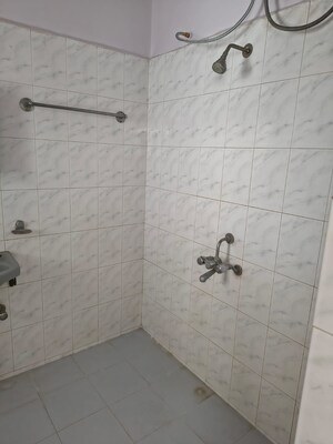 Bathroom in 2 BHK Apartment at Nirmiti Hill View Residency, Baner – for Rent