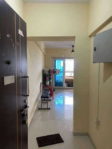 Building Lobby in 3 BHK Apartment at Sudarshan Sky Garden, Ghodbunder Road – for Rent