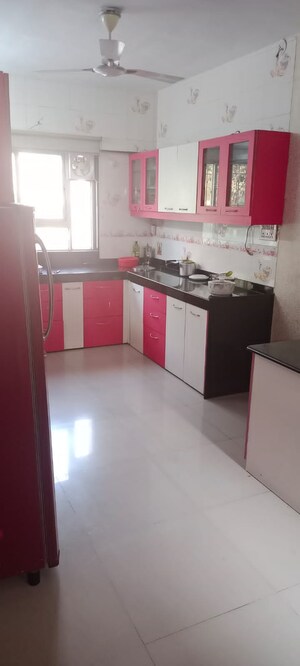 Kitchen in 3 BHK Apartment at Kalyani Nakshatra, Baner – for Rent