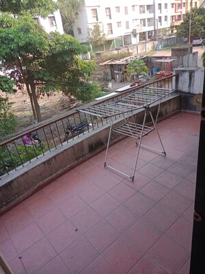 Balcony in 3 BHK Apartment at Kalyani Nakshatra, Baner – for Rent