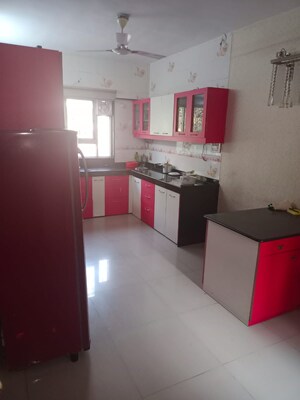 Kitchen in 3 BHK Apartment at Kalyani Nakshatra, Baner – for Rent