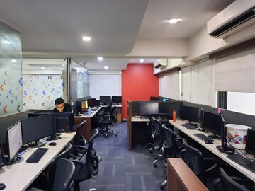 Team Area in  Office Space at Goyal Pinnacle Business Park , Prahlad Nagar – for Rent
