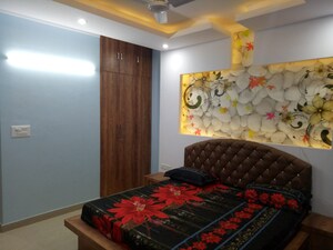 Bedroom in 3.5 BHK Apartment at UPAVP Ganga Yamuna And Hindon Enclave, Pratap Vihar – for Rent