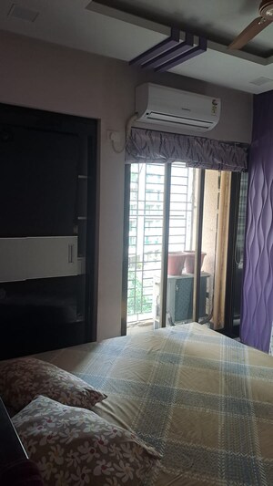 Bedroom in 2 BHK Apartment at Kanakia Spaces Niharika, Manpada – for Rent