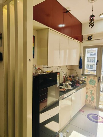 Kitchen in 2 BHK Apartment at Gulshan Bellina, Sector 16 Greater Noida – for Rent