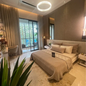 Master Bedroom in 2 BHK Apartment at Mahalaxmi Arch, Mahalaxmi Racecourse – for Sale