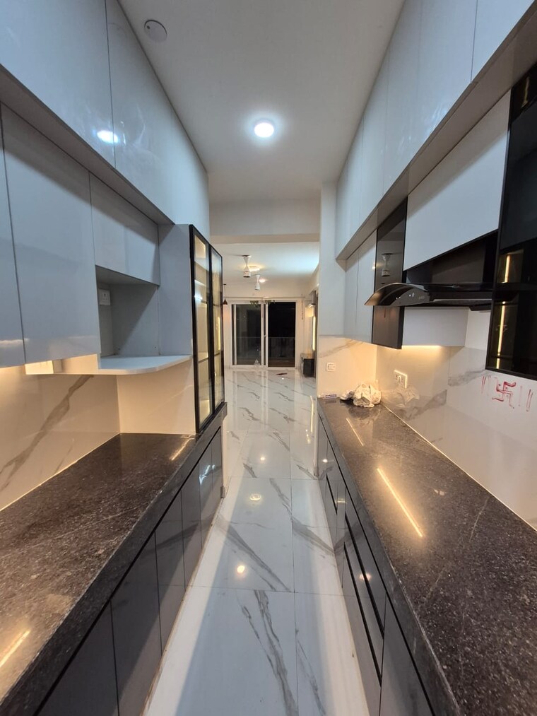 Kitchen, m3m-soulitude 3.5 Bedroom 1494 Sq.Ft. Apartment In Sector 89 Gurgaon 9309035