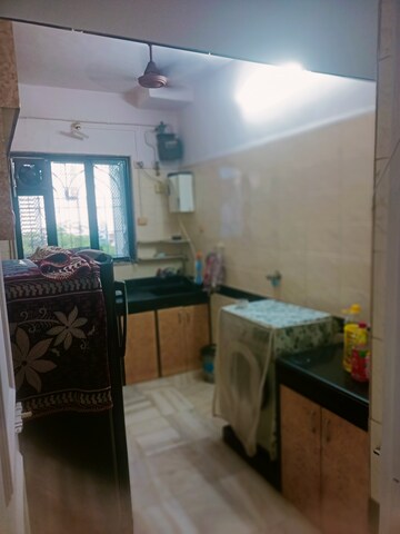 Kitchen in 1 BHK Apartment at Ahimsa Appa CHS, Malad West – for Rent