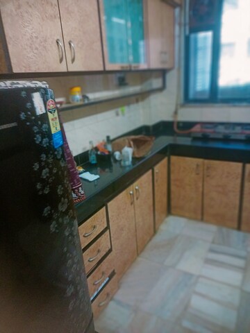 Kitchen in 1 BHK Apartment at Ahimsa Appa CHS, Malad West – for Rent
