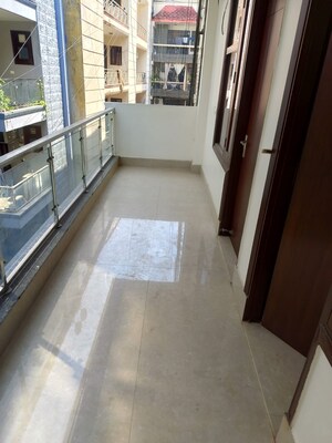 Balcony in 3 BHK Builder Floor at Saket – for Rent
