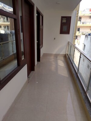 Balcony in 3 BHK Builder Floor at Saket – for Rent