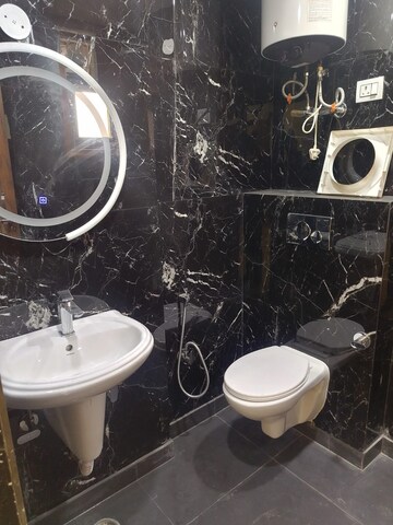 Bathroom in 3 BHK Builder Floor at Saket – for Rent