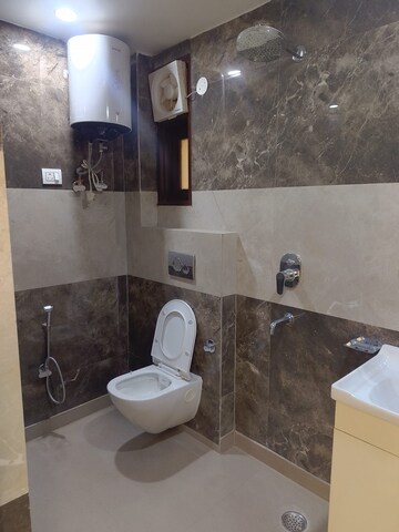 Bathroom in 3 BHK Builder Floor at Saket – for Rent