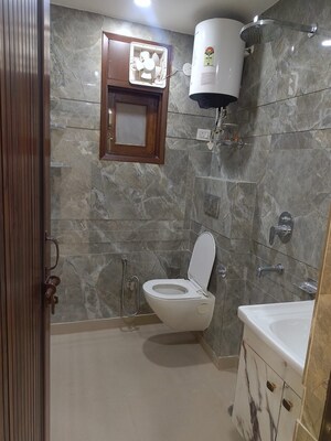 Bathroom in 3 BHK Builder Floor at Saket – for Rent