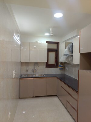 Kitchen in 3 BHK Builder Floor at Saket – for Rent