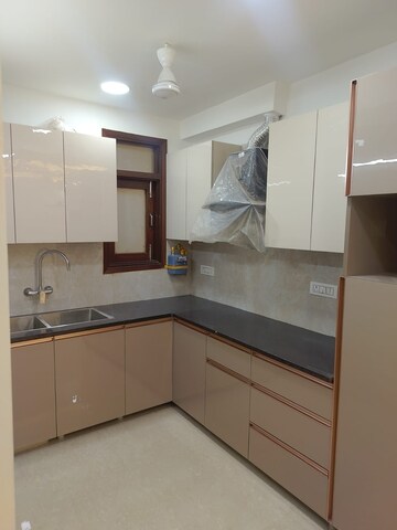 Kitchen in 3 BHK Builder Floor at Saket – for Rent