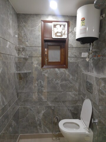 Bathroom in 3 BHK Builder Floor at Saket – for Rent