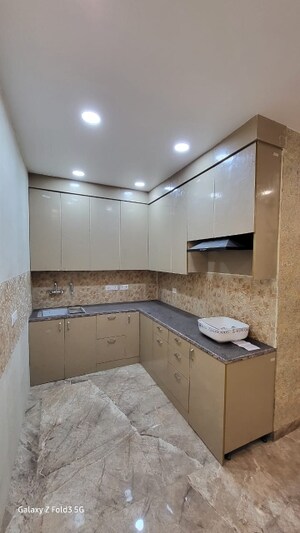Kitchen in 2 BHK Builder Floor at Kalkaji – for Rent