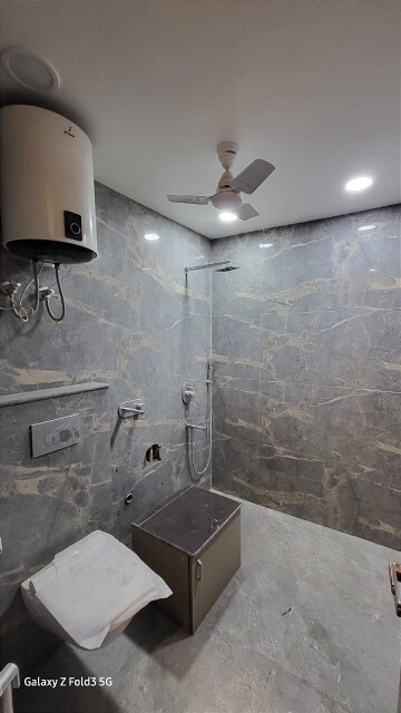 Bathroom in 2 BHK Builder Floor at Kalkaji – for Rent