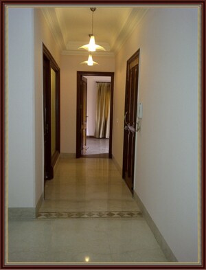 Building Lobby in 3 BHK Builder Floor at Anand Niketan – for Rent