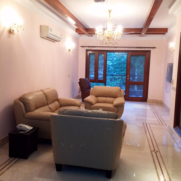 Living Room, anand niketan 3 Bedroom 2430 Sq.Ft. Builder Floor In Anand Niketan Delhi 9309058