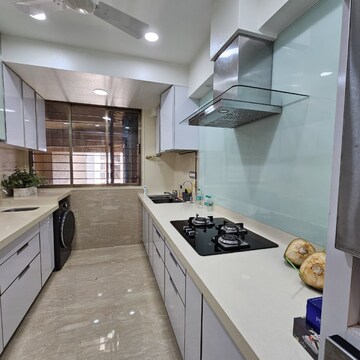 Kitchen in 2.5 BHK Apartment at Oberoi Springs, Andheri West – for Rent