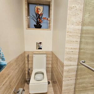 Bathroom in 2.5 BHK Apartment at Oberoi Springs, Andheri West – for Rent