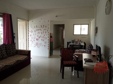 Living Room in 2 BHK Apartment at Kumbare Park Society, Kothrud – for Sale