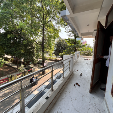 Balcony in 2 BHK Villa at Chinhat – for Rent