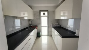 Kitchen in 2 BHK Apartment at Ruparel Ariana, Parel – for Rent