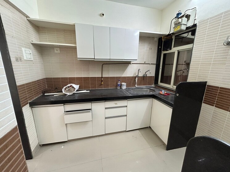 Kitchen, pride-park 3 Bedroom 900 Sq.Ft. Apartment In Dhokali Thane 9309102