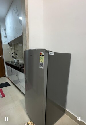 Kitchen in 1 RK Apartment at Unitech Uniworld Gardens, Sector 47 – for Rent