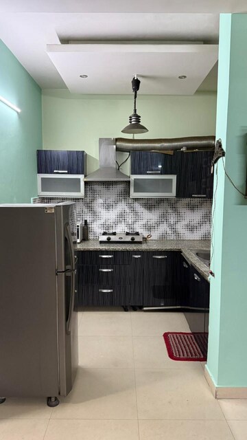 Kitchen in 3 BHK Builder Floor at NK Savitry Enclave, Vip Road – for Sale