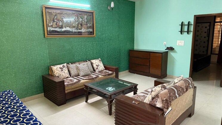 Living Room, nk-savitry-enclave 3 Bedroom 1250 Sq.Ft. Builder Floor In Vip Road Zirakpur 9309114