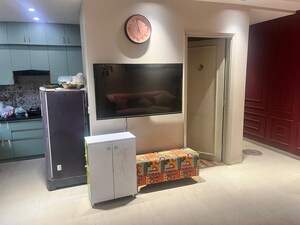 Living Room in 3 BHK Apartment at BPTP Parkland Pride, Sector 77 – for Rent