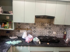 Kitchen in 3 BHK Apartment at BPTP Parkland Pride, Sector 77 – for Rent
