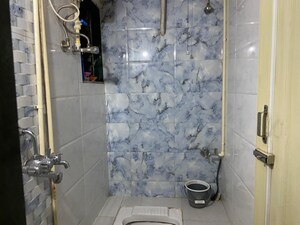 Bathroom in 1 BHK Apartment at Ghansoli – for Rent