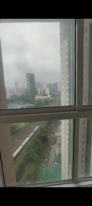 Balcony in 3 BHK Apartment at Runwal Forests, Kanjurmarg West – for Rent