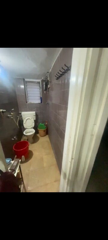 Bathroom in 1 BHK Apartment at Bhagwan Singh Apartment, Mahim – for Rent