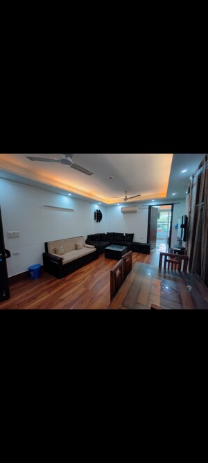 Living Room in 2 BHK Builder Floor at Saket – for Rent
