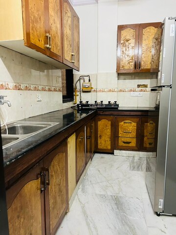 Kitchen in 3 BHK Builder Floor at Sultanpur – for Rent